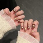 SG711 Glass Purple Press-On Nails