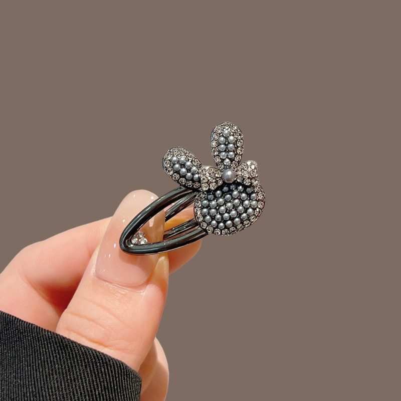 枪黑色珍珠兔子鸭夹