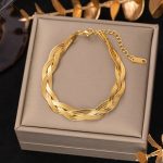 Titanium Steel Bracelet - Fortune Pearl 557 Bracelet - MadeInPanda