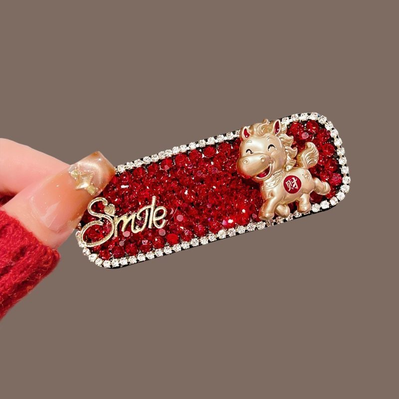 Pink Crystal Invisible Clip - MadeInPanda