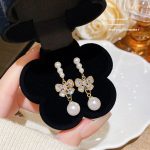 Sparkle Zircon Crystal Stud Earring ~ S925 Silver Needle Full Diamond Earrings E0031