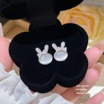 Sparkle Zircon Crystal Stud Earring ~ S925 Silver Needle Full Diamond Earrings E0047