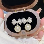 Sparkle Zircon Crystal Stud Earring ~ S925 Silver Needle Full Diamond Earrings E0074