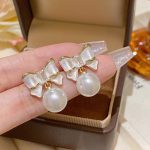 Sparkle Zircon Crystal Stud Earring ~ S925 Silver Needle Full Diamond Earrings E0095