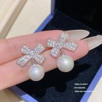 Sparkle Zircon Crystal Stud Earring ~ S925 Silver Needle Full Diamond Earrings E0157