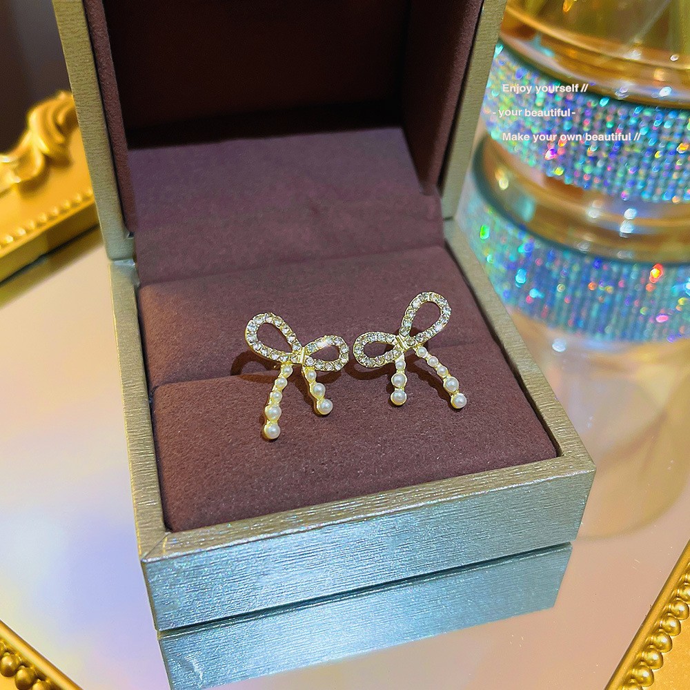 E0172___ Sparkle Zircon Crystal Stud Earring ~ S925 Silver Needle Full Diamond Earrings E0172 - 图片 1