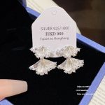Sparkle Zircon Crystal Stud Earring ~ S925 Silver Needle Full Diamond Earrings E0183