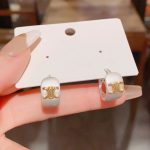E0229Ear Cuff ~ Full Zircon Crystal Ear Cuff S925 Silver Non-Pierced Earring E0229