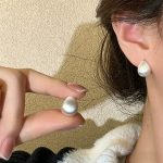 Sparkle Zircon Crystal Stud Earring ~ S925 Silver Needle Full Diamond Earrings E0258
