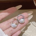 Full Zircon Crystal Ear Cuff S925 Silver Non-Pierced Earring E0488