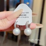 Full Zircon Crystal Ear Cuff S925 Silver Non-Pierced Earring E0490
