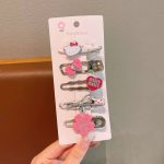 KT Bow Hair Clip Set