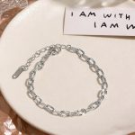 Steel Cross Embossed Bracelet