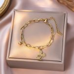 Gold Mickey Mouse Bracelet