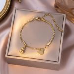 Gold Mickey Gourd Bracelet