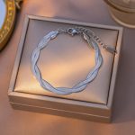 Steel Double Blade Bracelet