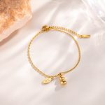 Gold Fortune Gourd Bracelet