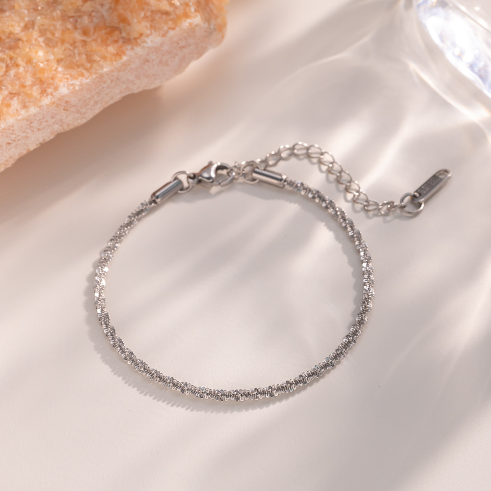 MP-BR-0101 Steel Starry Bracelet - 图片 1