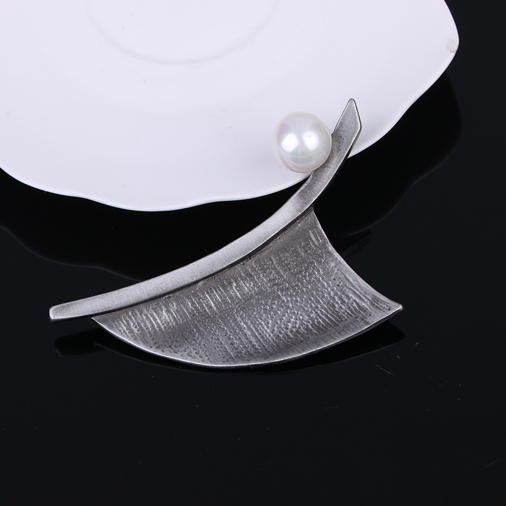MP-BRCH-0023 Luxury Pearl Brooch DY13634 - 图片 1