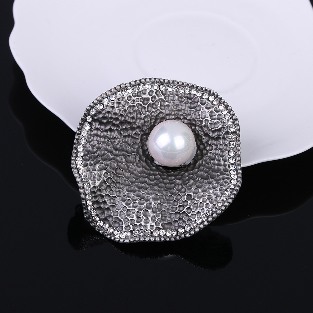 MP-BRCH-0025 Luxury Pearl Brooch DY13636 - 图片 1