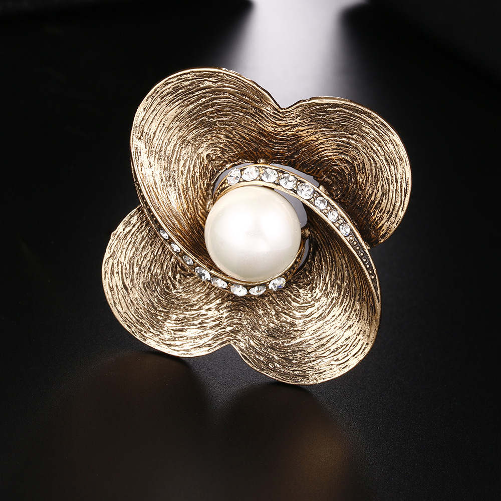 MP-BRCH-0046 Luxury Pearl Brooch DY13756 - 图片 1
