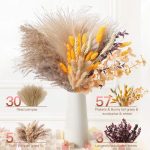 Dried Flower Bouquet 95-Piece Set 9
