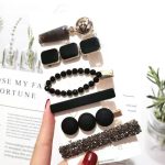 Magic Black 6-Piece Hair Clip Set