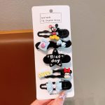 Mickey Star 5-Piece Hair Clip Set