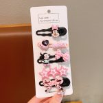 Mickey Bow 5-Piece Hair Clip Set