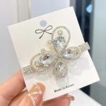 Gold Butterfly Side Clip
