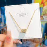 Gold Small Waist Curb Necklace