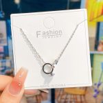 Silver Heart Ring Necklace