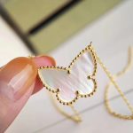 Mother-of-Pearl Butterfly Necklace