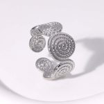 Silver Thin Ring Stainless Steel Ring JR328-S7