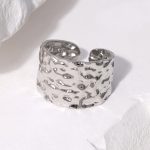 Silver Slim Ring Stainless Steel Ring JR417-S7