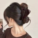 Chocolate 8cm Hair Claw Clip