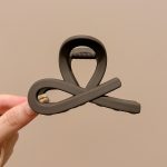 Dark Coffee 8cm Hair Claw Clip