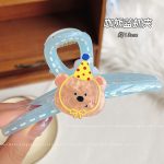 Birthday Hat 13cm Hair Claw Clip