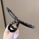 Black 11cm Hair Claw Clip (Style 7)