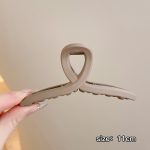 Khaki Y Shape 11cm Hair Claw Clip