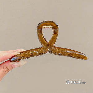 MP-SHARK-0072 Cross 12.5cm Hair Claw Clip - 图片 1