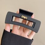 Rectangle 10cm Hair Claw Clip