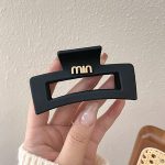 Square 8cm Hair Claw Clip