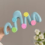 Blue Wave 11cm Hair Claw Clip