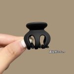Matte Black Large 5cm Hair Claw Clip