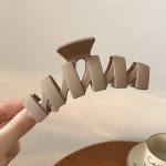 Coffee 11cm Hair Claw Clip