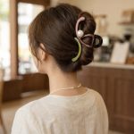 Bead 11.5cm Hair Claw Clip