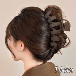 Dark Coffee 11cm Hair Claw Clip