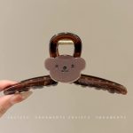 Bear 13cm Hair Claw Clip