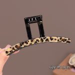 Leopard 13cm Hair Claw Clip